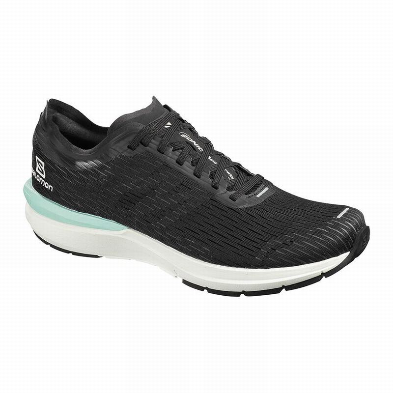 Salomon SONIC 3 ACCELERATE Zapatillas De Running Hombre - Negras / Blancas - Colombia (29583-DAFE)